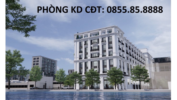 CDT mở bán 11 căn shophouse 8 tầng có hầm mặt phố Chùa Láng – Đẳng cấp nhất quận Đống Đa